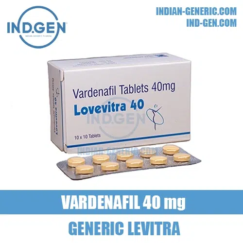 LOVEVITRA 40 mg vardenafil levitra india