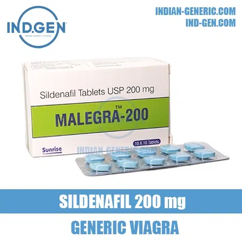 MALEGRA 200 mg sildenafil viagra india