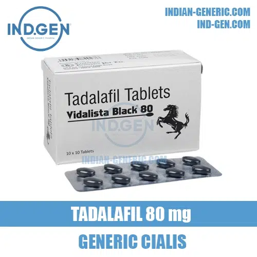 VIDALISTA 80 Black cialis tadalafil india