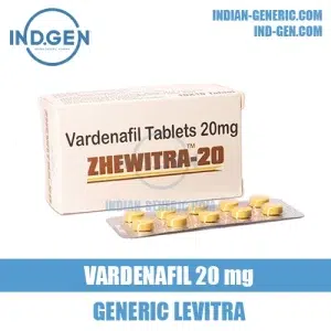 ZHEWITRA 20 mg vardenafil levitra india