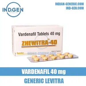 ZHEWITRA 40 mg vardenafil levitra india