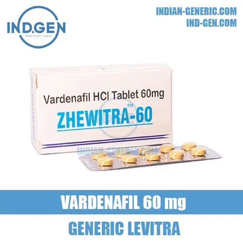 ZHEWITRA 60 mg vardenafil levitra india